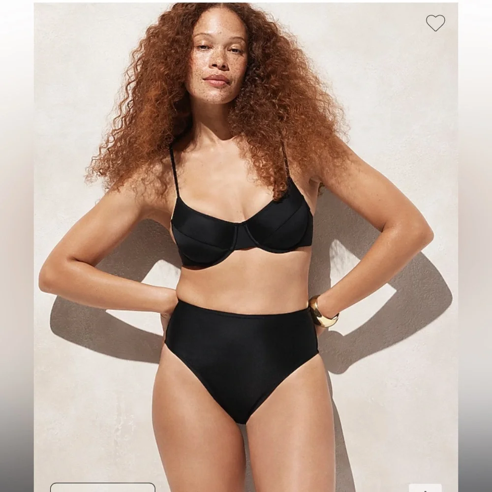J. Crew NWT | High Rise Bikini Bottom in Kelly Green XXL